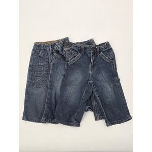 Lot Of 3 Jeans Baby Boy 18 Month Blue Denim